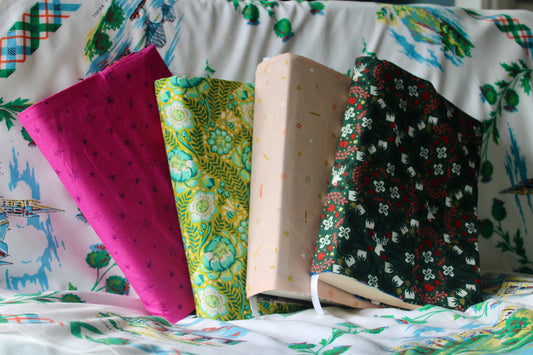 2nd Edition Adjustable Fabric Book Cover - Large