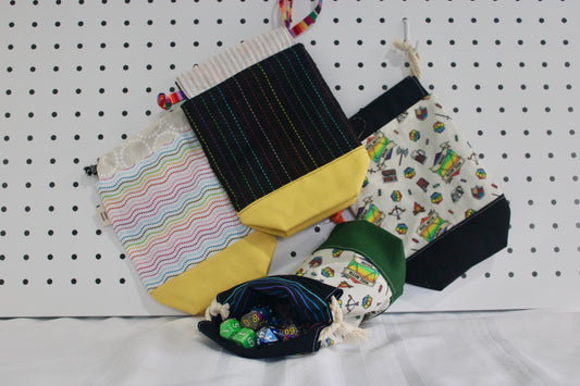 Reversible Dice bags