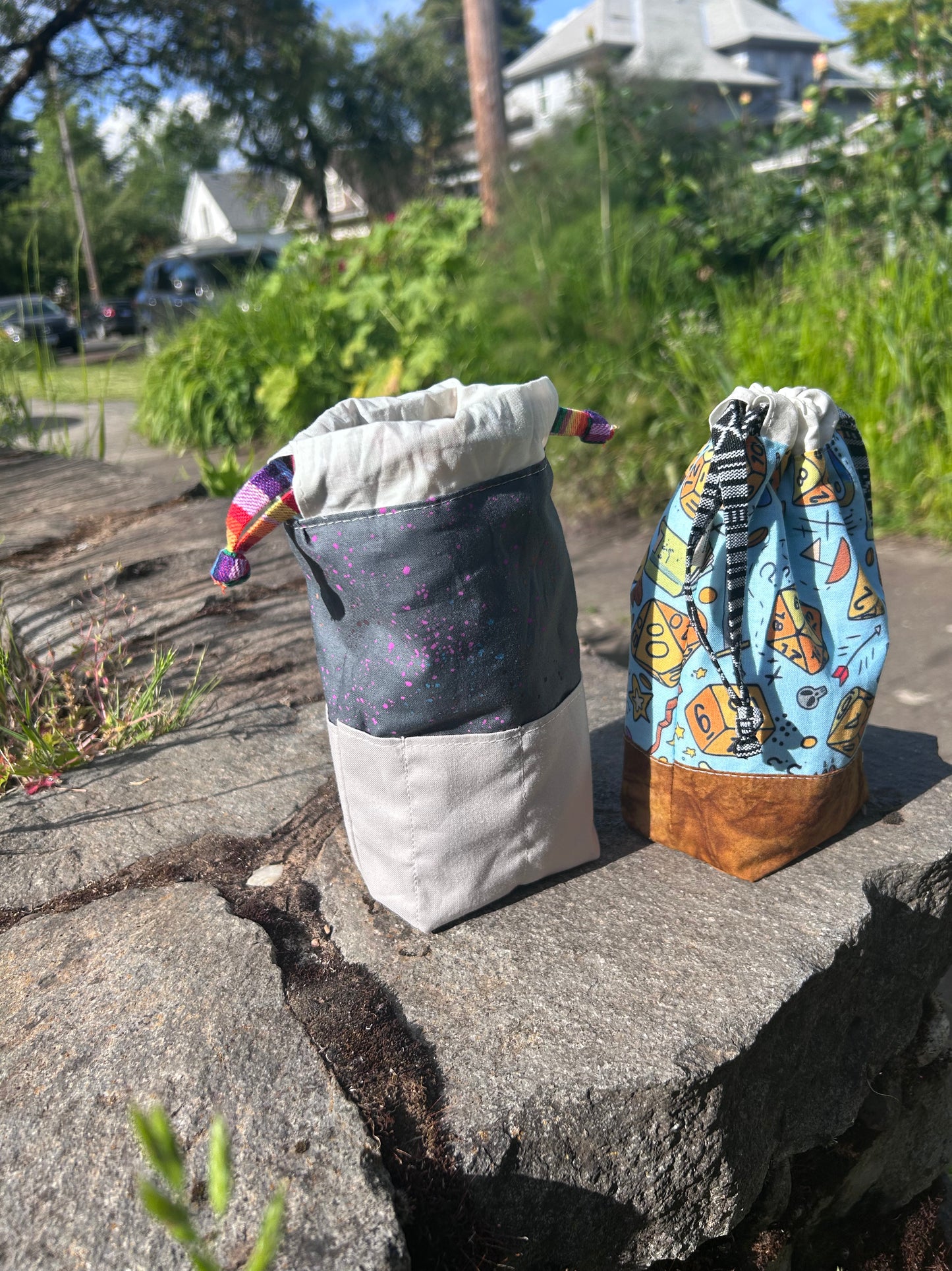 Reversible Dice bags